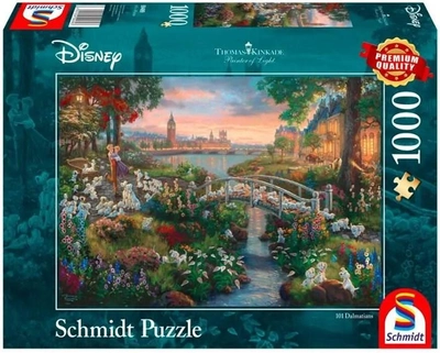 Puzzle Schmidt Thomas Kinkade: Disney 101 Dalmatians 1000 elementów (4001504594893)