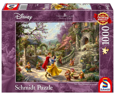 Puzzle Schmidt Thomas Kinkade: Disney Dancing with The Prince 1000 elementów (4001504596255)