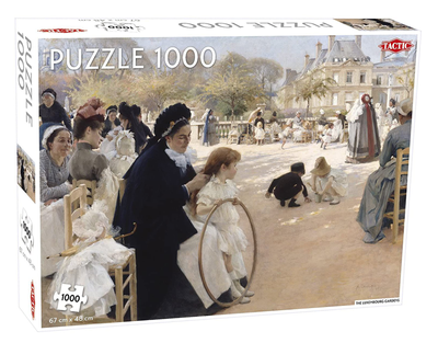 Puzzle Tactic Luxembourg Gardens 1000 elementów (6416739552484)