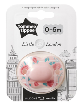 Пустушка Tommee Tippee Little London 0-6 м Дівчинка (5010415334091)