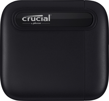 Crucial X6 Portable SSD 1TB USB 3.2 Gen2 Type-C 3D NAND (QLC) Black (CT1000X6SSD9) External