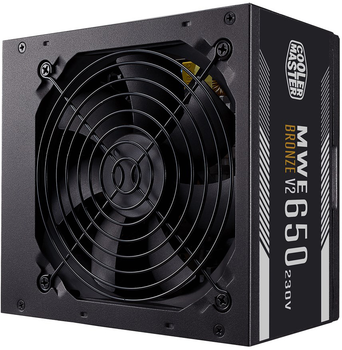 Блок питания Cooler Master MWE Bronze V2 650W 80+ Bronze (MPE-6501-ACABW-BEU)