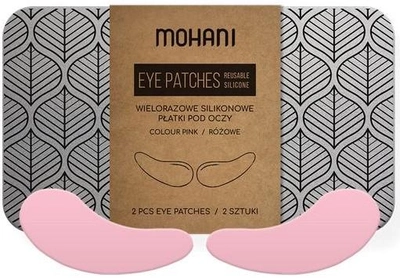 Багаторазові силіконові патчі для очей Mohani Рожеві 2 шт (5902802721716)