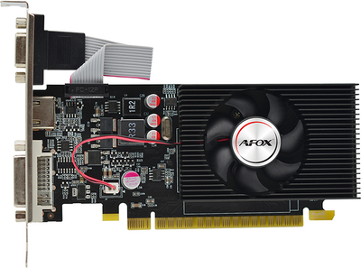 Видеокарта AFOX PCI-Ex GeForce GT 730 4GB DDR3 (128bit) (700/1333) (VGA, DVI, HDMI) (AF730-4096D3L5)