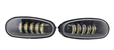 Противотуманные фары ПТФ туманки DLAA на Daewoo Lanos 02- DW-037L-W Дэу Ланос V08731