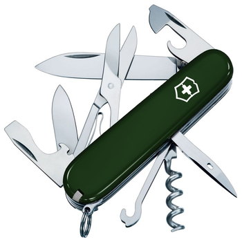 Ніж Victorinox Climber 91 мм Зелений (1.3703.4)