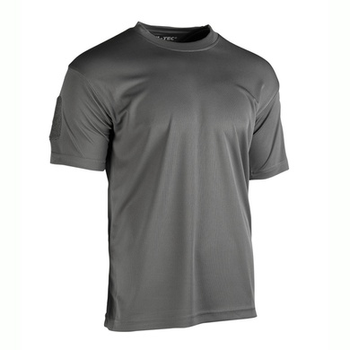 Футболка швидкосохнуча MIL-TEC Tactical T-Shirt Quickdry Urban Сірий 3XL