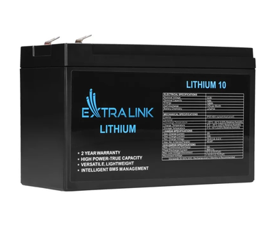 Аккумуляторная батарея LiFePO4 10AH 12.8V BMS EX.30400 (5905090330400)