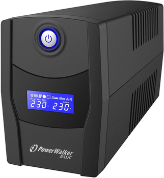 ИБП PowerWalker VI STL 600VA (360W) Black (VI 600 STL FR)