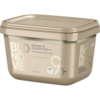 Обесцвечивающая бондинг-пудра Schwarzkopf BlondMe Premium Lightener 9 + Dust Free Powder 450 г