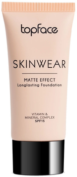 Тональна основа Topface Skinwear Matte Effect Foundation матуюча 003 30 мл (8681217233126)