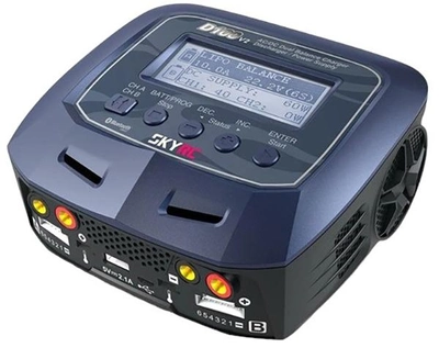 Зарядний пристрій SkyRC D100 V2 10 А / 100 ВтxAC / 200 ВтxDC (SK-100131-02)