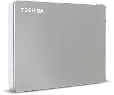 Жорсткий диск Toshiba 2.5 2ТБ Canvio Flex USB3.2 Срібний (HDTX120ESCAA)