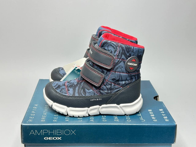Детские зимние сапоги Geox Flexyper Amphibiox 23 разноцветные