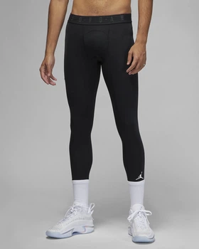 Тайтсы мужские баскетбольные Jordan Sport Dri-FIT Men's 3/4 Tights размер L (DX3139-010)