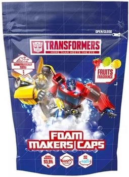 Pianotwory do kąpieli Transformers Foam Makers Caps 6 x 20 g (5060537181776)