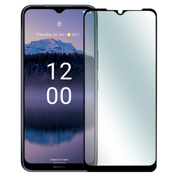 Защитное стекло для Nokia G11 Plus Full Glue с черной рамкой