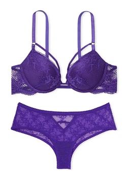 Комплект Victoria's Secret 34C-S фиолетовый (14400235893QCJ4434C/S)