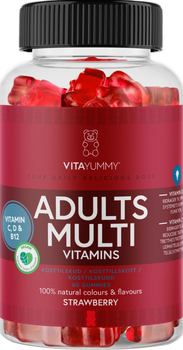Мультивітаміни VitaYummy Adults Multivitamin Полуниця 60 шт (5713918000691)