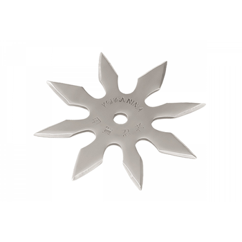 Метательная 8 канечная звезда сюрикен с надежной и пластичной сталью 008