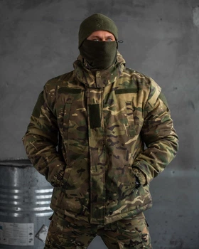 Чоловічий Бушлат на синтепоні з липучками під шеврони мультикам розмір M