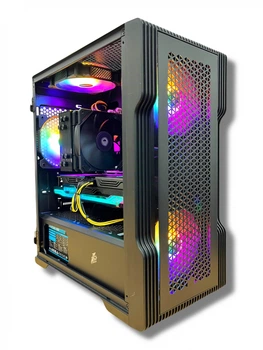 Компьютер PowerCube G07-257 (AMD Ryzen 5 9600X / 32Gb / Radeon RX 7600 8Gb / SSD 1Tb / 500W / ARGB)