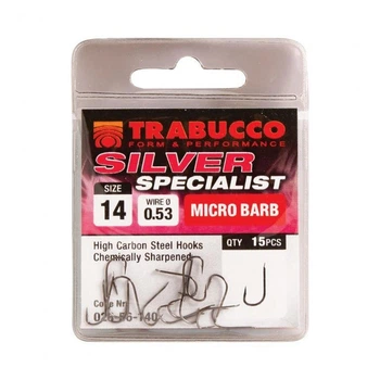 Крючки Trabucco Silver Specialist 15 шт *14