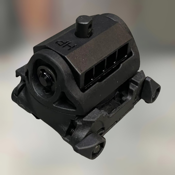 Адаптер для сошок FAB Defense H-POD Picatinny Adaptor, колір - Чорний, поворотно-похилий, кріплення для сошок на Пікатінні