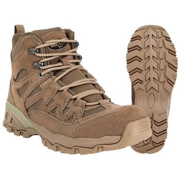 Ботинки тактические MIL-TEC Squad Boots 5 Inch Coyote 45 (290 мм)