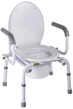 Крісло-туалет Nova з відкидними підлокітниками (A8900AD)