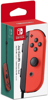 Kontroler Nintendo Switch Joy-Con prawy Neon Red (0045496431396)