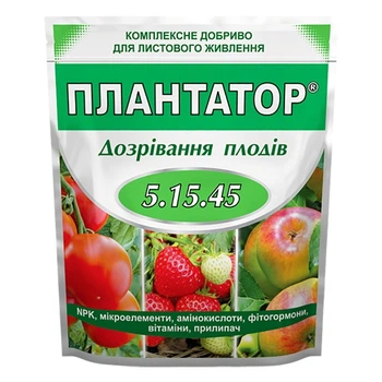 Удобрение Плантатор Дозревание плодов NPK 5-15-45, 1 кг