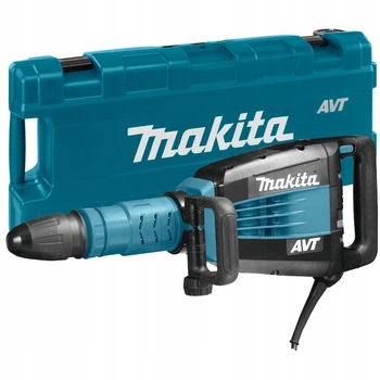Молоток відбійний мережевий Makita HM1214C (19.9 Дж, 950-1900 хв-1, 1510 Вт, SDS-MAX, AVT, 12.3 кг)