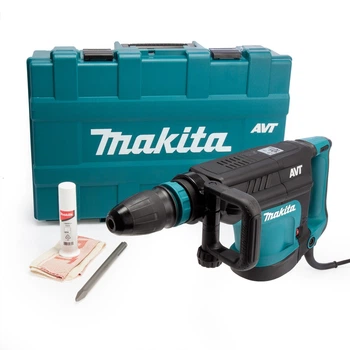 Молоток отбойный сетевой Makita HM1213C (18.6 Дж, 950-1900 мин-1, 1510 Вт, SDS-MAX, AVT, 10.8 кг)