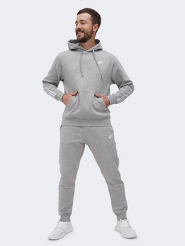 Спортивный костюм мужской Nike M Nk Club Flc Gx Hd Trk Suit FB7296-063 XL Dk Grey Heather/White (0196609273348)