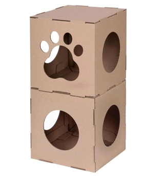 Domek modulowy Carton+ Pets Twins 36x 36 cm (5905741102042)