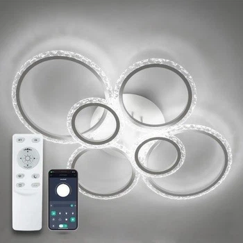 Светильник потолочный светодиодный LUMINARIA EUROPA 132W 6R 790560 WHITEICE 220V IP20 с пультом ДУ