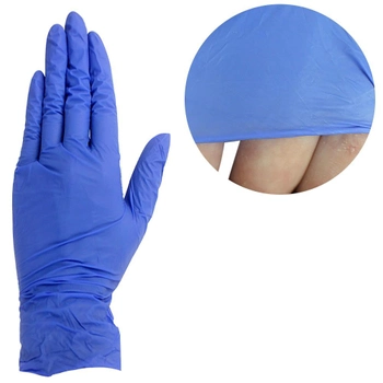 Перчатки нитриловые AMPri Style синие S (0308244)
