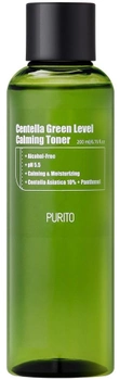 Тонік для обличчя Purito Centella Green Level Calming з екстрактом центелли азіатської заспокійливий 200 ml (8809563101009)