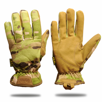 Тактичні рукавички з пальцями Mechanix wear 9025_XXL_Multicam