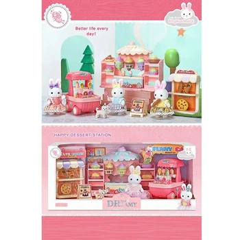 Игрушечный набор с флоксовыми животными Fairy зайчики Магазин