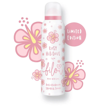 Пенка для душа со сладким ароматом гибискуса BILOU Rosy Hibiscus 200 мл