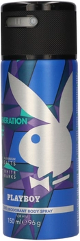 Парфумований дезодорант для чоловіків Playboy Generation 150 мл (5050456521067)