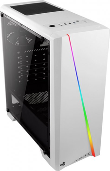 Корпус AEROCOOL Cylon White Mid Tower RGB