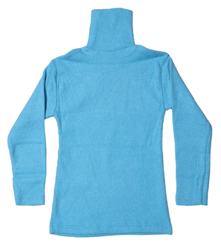 Теплый гольф ангора Hasan Baby 92-98 см Бирюзовый (ГА-0014)