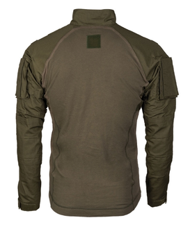 Рубашка Mil-Tec L с влагоотводящей тканью и усиленной прочностью система вентиляции Олива (10921101-904-L)
