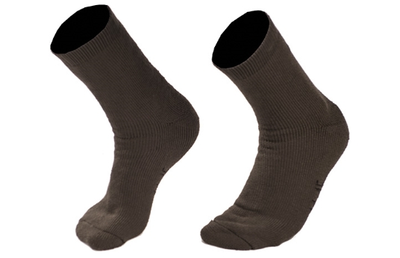 Шкарпетки набір 2 пари чоловічі 39-41 розмір для виживання в екстремальних умовах легкі та компактні для активного відпочинку та розваг Олива Mil-Tec M-T