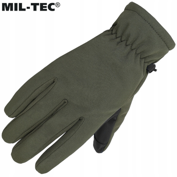 Перчатки военнополевые Mil-Tec утепленные зимние 3М THINSULATE M Олива Mil-Tec (4046872380310)