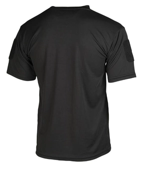 Чорна футболка Mil-Tec S чоловіча футболка M-T
