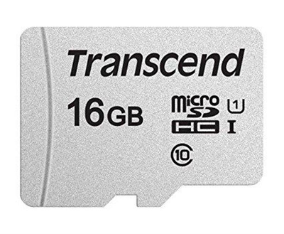 Карта памяти MicroSDHC 16GB UHS-I Class 10 Transcend 300S (TS16GUSD300S)